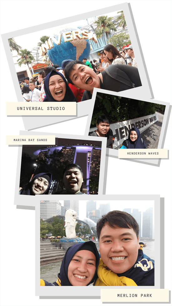 honeymoon journal backpacker singapore