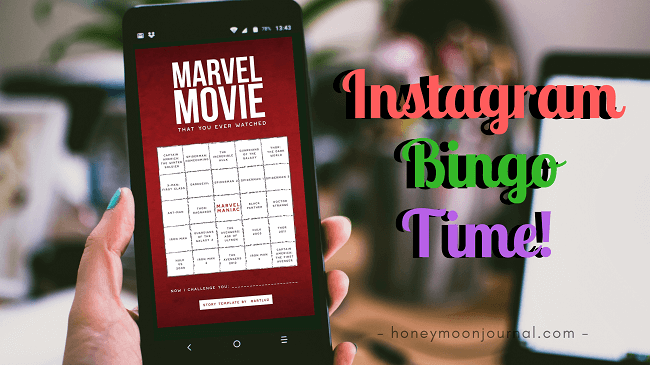 instagram bingo Ide Kegiatan Hits Saat #dirumahaja