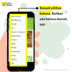 let's read pilihan bahasa