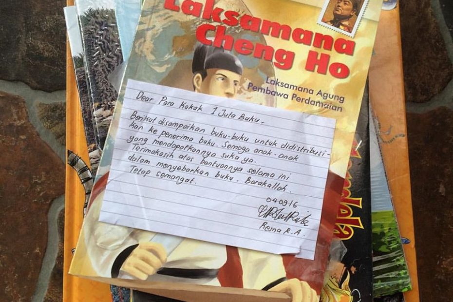 Surat cinta dari seorang kakak donatur