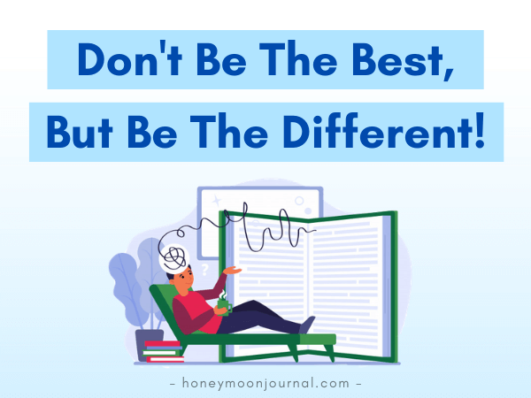 be the different tips jadi blogger sukses