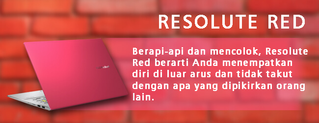resolute red asus vivobook s14 s433