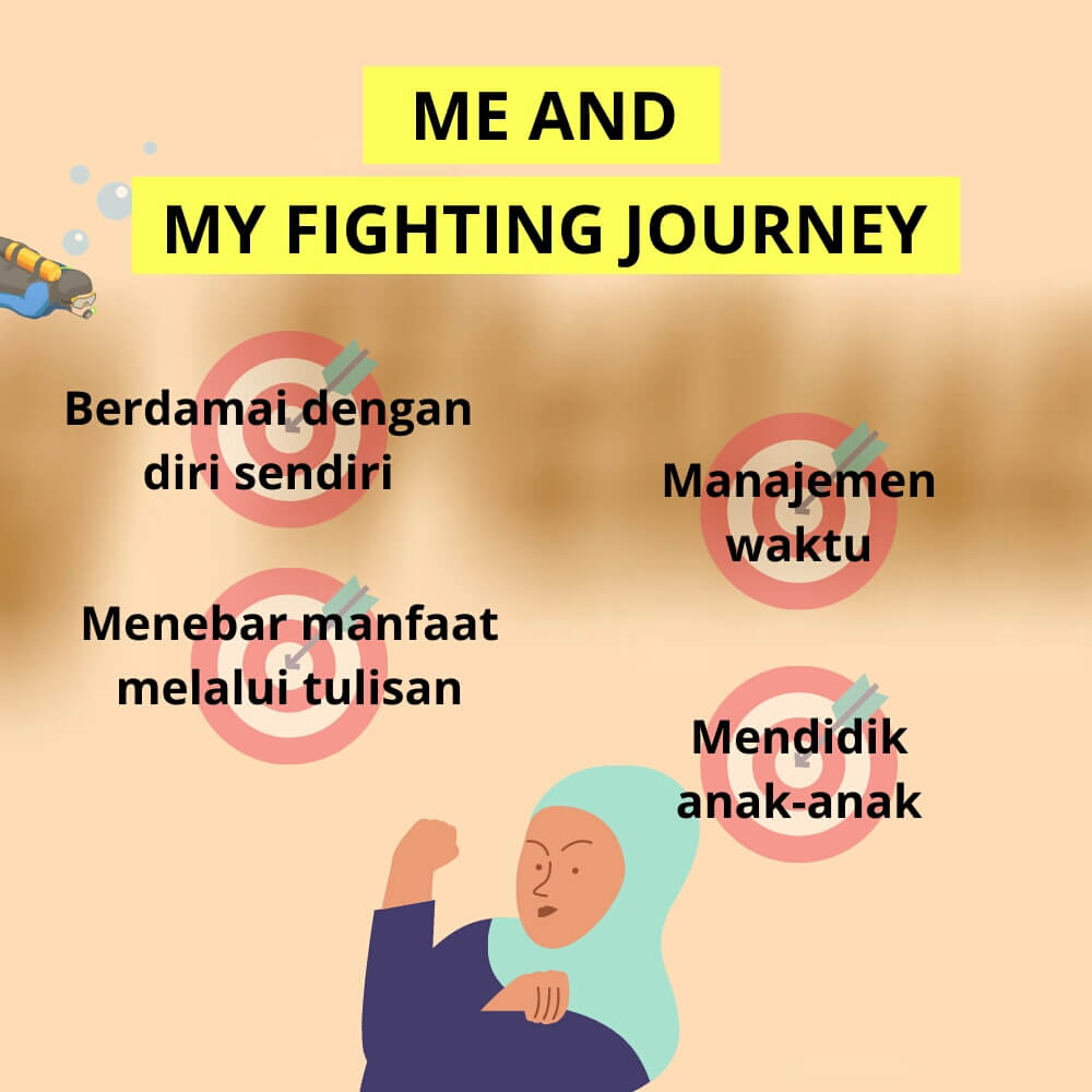bunda sayang wahana diving me and my fighting journey