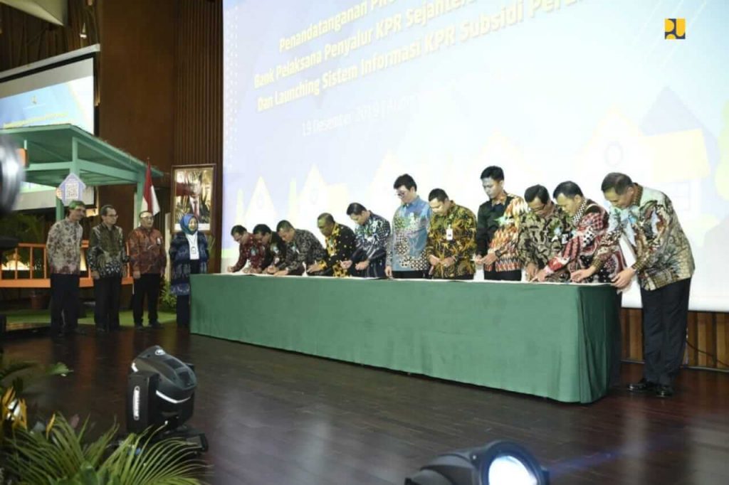 KemenPUPR dan PPDPP menandatangani PKO dengan 37 bank