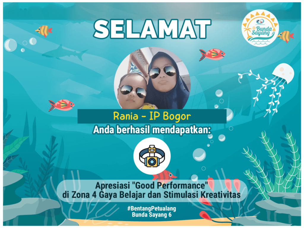 high ending energy badge bunda sayang ibu profesional zona 4 good performance