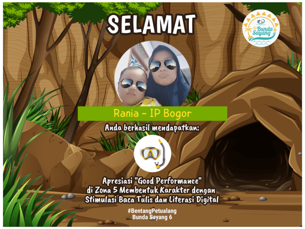 high ending energy badge bunda sayang ibu profesional zona 5 good performance