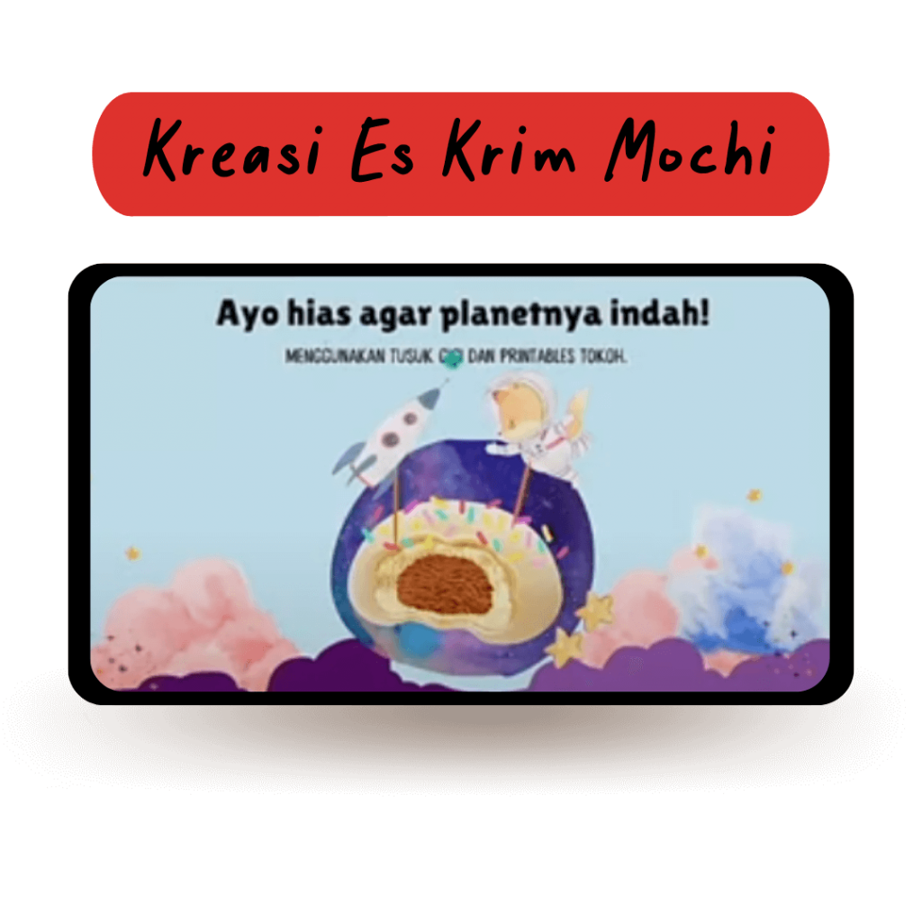 kreasi es krim mochi