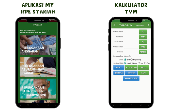 aplikasi awp syariah dan kalkulator tvm
