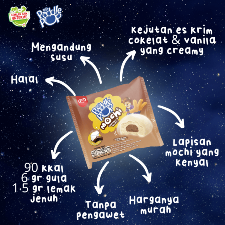 kebaikan es krim mochi paddle pop