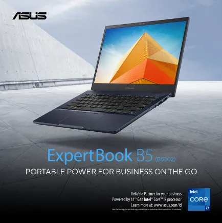 ASUS ExpertBook B5 materi