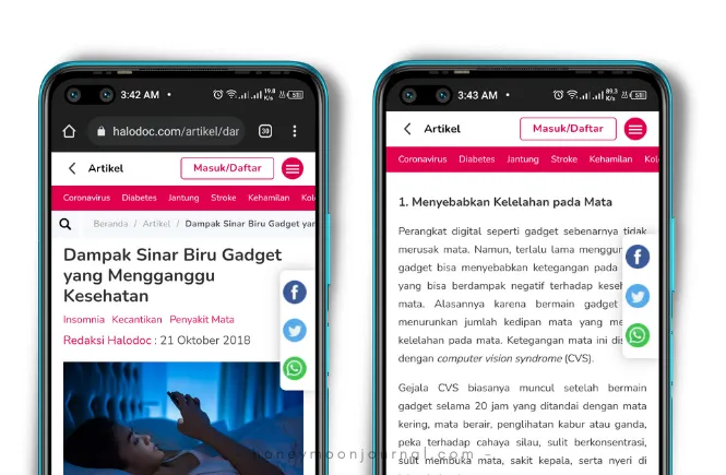 berita sinar biru