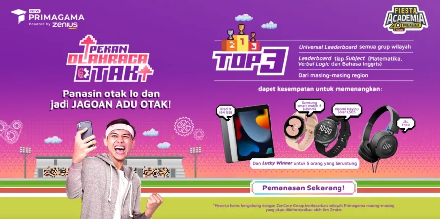 lomba pekan olahraga otak ZenCore