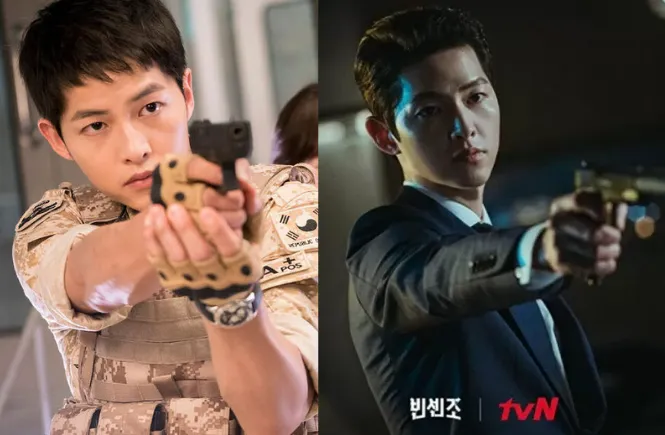 drama korea song joong ki vincenzo dots