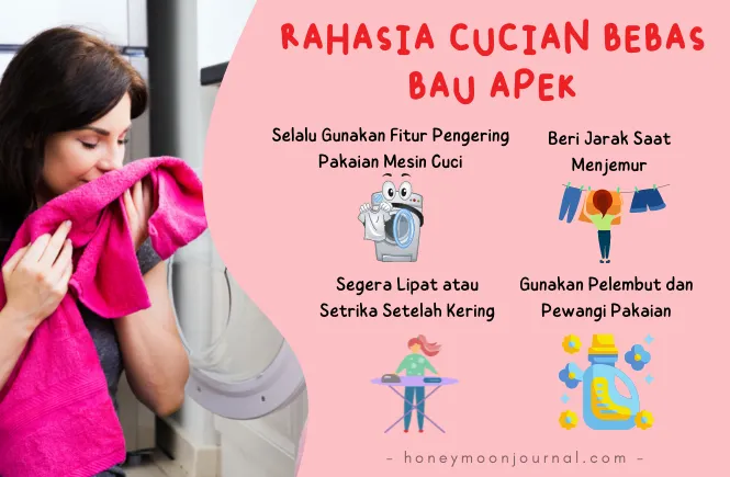 rahasia cucian bebas bau apek
