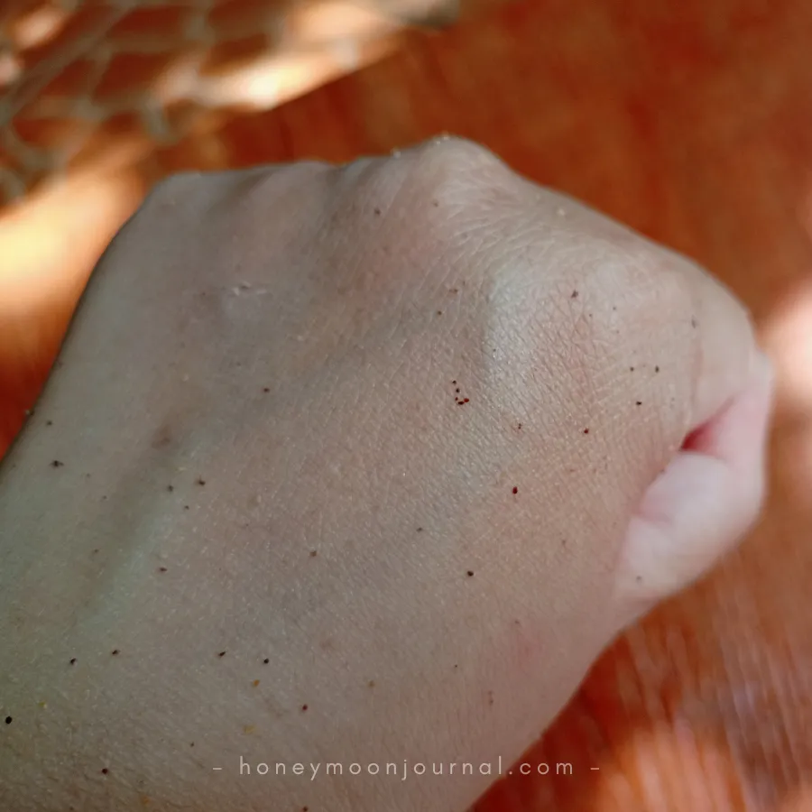 scrub turmeric exfoliator and mask adeena