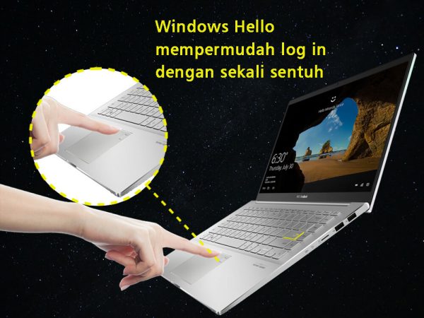 windows hello asus vivobook s14 s433